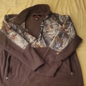 Game Winner Camo Fleece Pullover